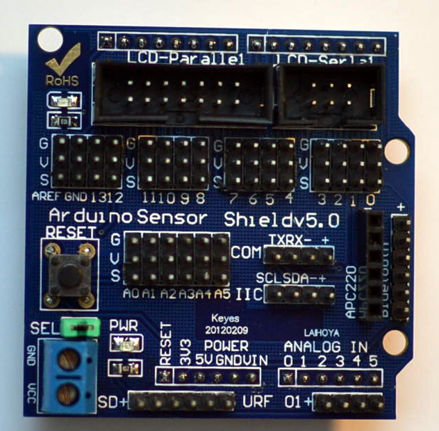 плата расширения для arduino клеммная V5