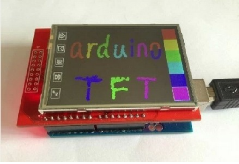 сенсорный, цветной ЖК-модуль экрана для Arduino UNO, 2.4 дюйма
